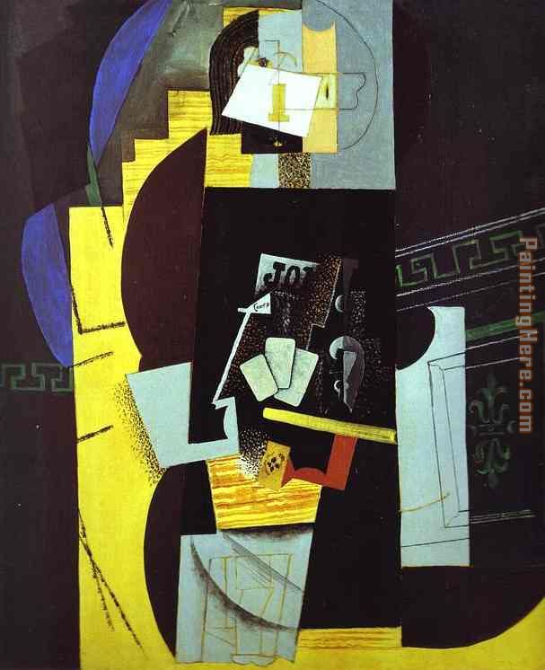 Pablo Picasso Card Player